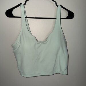 lululemon athletica light green Align Tank Top with light support for cup size a